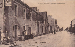 44 - DERVAL  Route De Châteaubriant  Hôtel Des Voyageurs - Derval