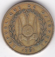 République De Djibouti 500 Francs 1991, Bronze-aluminium, KM# 27 - Dschibuti