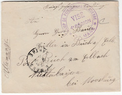 Bayern - Buch A. Erlbach 1916, Kriegsgefangenenbrief Aus Le Mans/Frankreich - Beieren