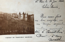 Chambonas - Château - Altri & Non Classificati