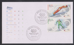 Olympics 2002 - Biathlon- GERMANY - FDC Cover - Inverno2002: Salt Lake City