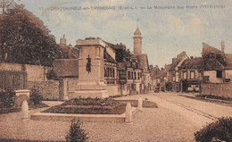 CHÂTEAUNEUF-en-THYMERAIS (Eure-et-Loir) - Le Monument Aux Morts De La Guerre 1914-1918 - Châteauneuf
