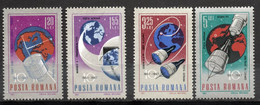Roumanie YT PA 210-213 Neuf Sans Charnière XX MNH Espace Space - Unused Stamps