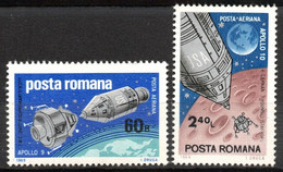 Roumanie YT PA 219-220 Neuf Sans Charnière XX MNH Espace Space - Unused Stamps