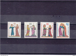 BERLIN  1970 TROUBADOURS Yvert 329-332 NEUF** MNH - Unused Stamps