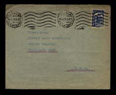 Sp8722 PORTUGAL Sé Coimbra Cathedral Architecture Religion Mailed Cincinnati 1936 (used Lisboa Slogan Pmk 5 Waves) - Other & Unclassified
