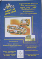 DEPLIANT - RACING CAR MODEL CLUB - 2005 - AVIGLIANA - Italia