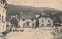 90 - ROUGEMONT LE CHATEAU - La Place Et La Forêt Frontière - Rougemont-le-Château