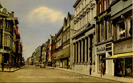 LEICS - LEICESTER - HIGH STREET FROM CLOCK TOWER  Le199 - Leicester