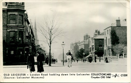 LEICS - LEICESTER - LONDON ROAD LOOKING DOWN INTO LEICESTER - REPRO  Le207 - Leicester