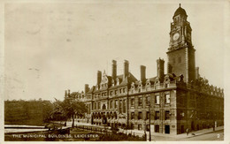 LEICS - LEICESTER - THE MUNICIPAL BUILDINGS RP  Le197 - Leicester