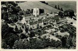 LEICS - MOUNT SAINT BERNARD ABBEY - AERIAL RP Le221 - Leicester