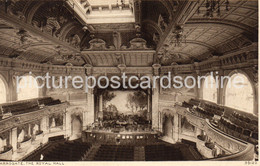 HARROGATE THE ROYAL HALL OLD B/W POSTCARD YORKSHIRE - Harrogate