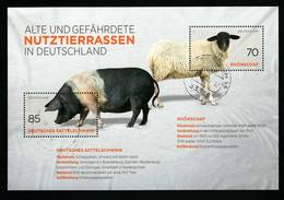 2016 Farm Animals Michel DE BL81 Stamp Number DE 2934 Yvert Et Tellier DE F3055 - Bloques