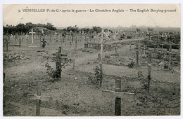 62 : VERMELLES - LE CIMETIERE ANGLAIS - THE ENGLISH BURYING GROUND / PAMOUR, HUSSARS, 1916 - Otros Municipios