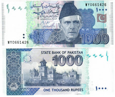 Pakistan 1000 Rupees 2021 UNC - Pakistan