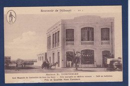 CPA Djibouti Commerce Shop Maison Vorpérian Arménie écrite - Gibuti