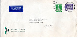L58117 - Berlin - 1958 - 70Pfg. Bauten MiF A LpBf BERLIN -> Glens Falls, NY (USA) - Storia Postale