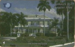 JAMAICA : 018B J$20 DEVON HOUSE DUMMY NO CTRL WHITE STRIP MINT - Giamaica