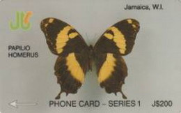 JAMAICA : 008D J$200 PAPILIO(SER.1) USED - Jamaica