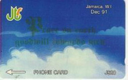 JAMAICA : 014E J$ 20 PEACE ON EARTH MINT - Jamaïque