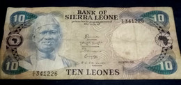 Sierra Leone, 10 Leones, 1984,, KM:8c, - Sierra Leona