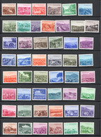 1958-60 The Great Cities Series Of 134 Stamps Sc 290-1423 MNH ** - Nuevos