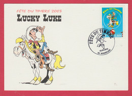 Lucky Luke / Morris ... Timbre 1er Jour 2003 - Fumetti