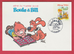 Boule Et Bill / Roba ... Timbre 1er Jour 2002 - Fumetti