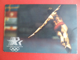 CPSM Sport  Gymnastique Jeux Olympiques LOS ANGELES 84  Olympics - Gimnasia