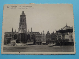 MARKT En St. Walburgiskerk > Oudenaarde ( Uitg. Praet-Impens ) Anno 19?? ( Zie / Voir Scans ) ! - Oudenaarde