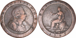 Grande-Bretagne - 1797 - 1 Penny - Georgius III - KM#618 - 03-074 - C. 1 Penny