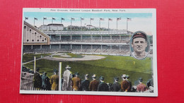 Polo Grounds.National League Baseball Park,New York - Honkbal