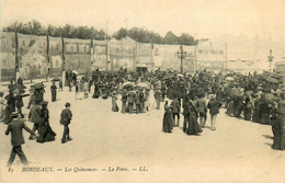 Bordeaux * Les Quinconces , La Foire * Le Cinématographe ? * Cinéma * Fête Foraine Attractions Manèges - Bordeaux