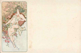 Mucha, Alfons Autumn 1901 II (Stauchung, Fleckig) - Unclassified