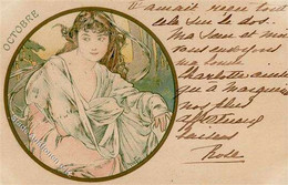 Mucha, Alfons Octobre 1907 I-II (Ecken Leicht Bestoßen) - Unclassified