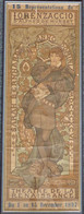 Mucha, Alfons Original Plakat Gerahmt Ca. 42 X 108 Cm 15 Representacion De Lorenzaccio Theatre De La Renaissance 1897 II - Ohne Zuordnung