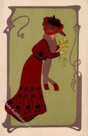 Jugendstil Frau I-II Art Nouveau - Unclassified