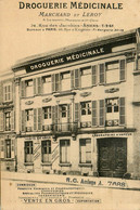 Amiens * Devanture Droguerie Médicinale MARCHAND & LEROY A. LE GARREC Pharmacien , 74 Rue Des Jacobins * Pub - Amiens