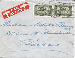 1931 - Enveloppe ETIQUETTE PAR AVION Affr. 1,50 Fr. Oblit DAGUIN De Rabat " Achetez Tous Le Timbre Anti-tuberculeux " - Briefe U. Dokumente