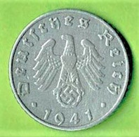 CINQ REICHSPFENNIG / 1941 B -  / ZINC - 5 Reichspfennig