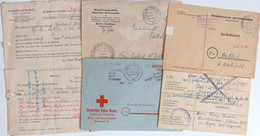 Kriegsgefangene Vermisste Suchdienst 1945 - 1950 Lot Mit 18 Belegen II - Unclassified