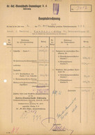 Kriegsgefangene WK II Schleswig (2380) Mannschafts Stammlager X A Hauptabrechnung 1. - 30. April 1941 Mit Fa. Menck & Ha - Unclassified