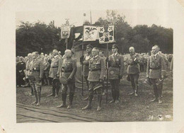 Zwischenkriegszeit Stahlhelm Seldte, Franz Und Im Hintergrund Fahnenträger Mit Brustschild Foto 17,9 X 12,9 Cm I-II - Unclassified