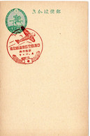 58214 - Japan - 1932 - 1.5S. GAKte M SoStpl TOKYO - LUFTPOSTVERBINDUNG JAPAN-MANDSCHUKUO - Avions