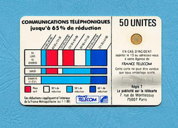 ( 5863 ) - CORDONS BLANCS - 50.U - ( Ko 58 - 690.1  ) - *** EC *** - Voir Scan - - Cordons'