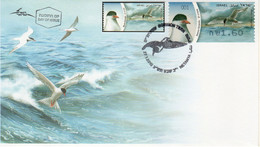 Israel 2010 Extremely Rare, Seagull Bird, ATM Stamp, Designer Photo Proof, Essay+regular FDC 14 - Ongetande, Proeven & Plaatfouten