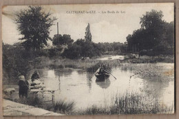 CPA 34 - CALTELNAU LE LEZ - Les Bords Du Lez - TB PLAN ANIMATION Barque + Lavandières à Gauche - Castelnau Le Lez