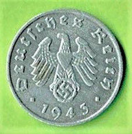 UN REICHSPFENNIG / 1943 A -  / ZINC - 1 Reichspfennig