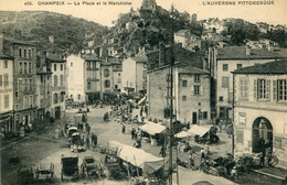 Champeix , La Place Et Le Marchidial - Andere Gemeenten